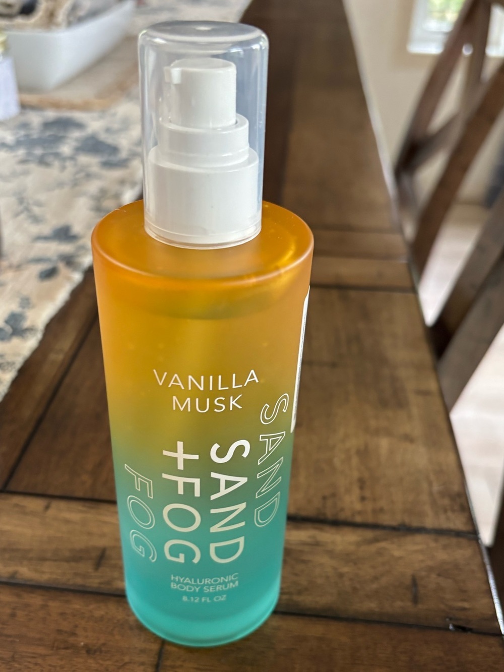 Vanilla Musk Sand + Fog Hyaluronic Body Serum